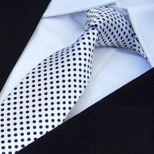 2019 dot skinny ties for men fashion tie Gravata Slim accessories