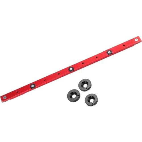 Rail Miter Bar Slider Sliding Aluminum AlloyBar Table Saw Gauge Rod Miter Gauge For T-slot T-track Miter Track Jig Fixture Slot