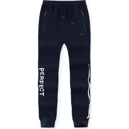 New arrival fashion Pants Men cotton Trousers Loose Knitted super Large Casual Elastic Waist plus size L XL 2XL3XL4XL5XL-8XL 9XL