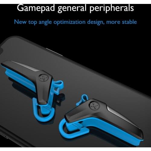 Portable PUBG Game Controller Auxiliary Fire Key for iPhone Samsung Galaxy Android Smart Phone Auxiliary Button Gamepad Joystick