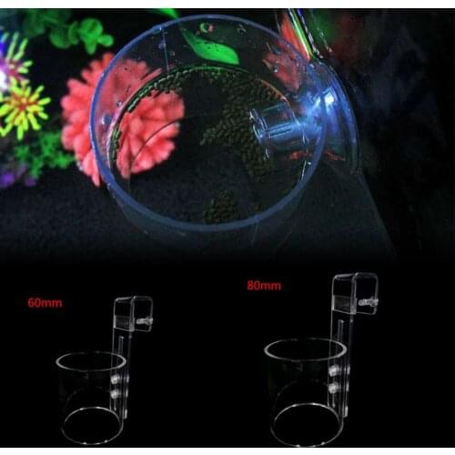 Portable Fish Feed Ring Fish Tank Feeder Feeding Circle Acrylic Feeders Aquarium Fish Tank Supplies C42