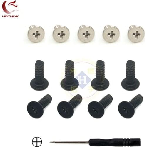 PS4 Handle Screw 6mm PS4 Wireless Handle 4.5mm Handle Screw Cross Screw Set with Disassembling Tools for Sony PlayStation 4