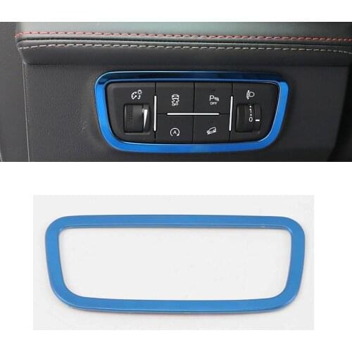 Lsrtw2017 car headlight adjust esp frame trims storage handle decoration for changan cs75 2018 2019 2020 2021 accessories