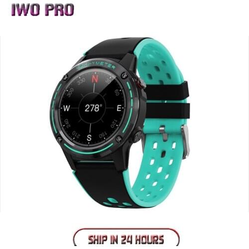 IWO 13 PRO 2020 GPS M6 Smart watch men 1.3 inch 360mAh Bluetooth call compass Barometer Geomagnetic induction outdoor smartwatch