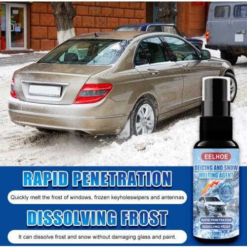 Snow Remover Car Fire Extinguishing Agent Glass Spray Snow Melting Agent Winter Window Melting Snow Spray Deicing Car Washing