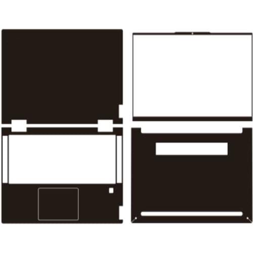 Carbon fiber Vinyl Laptop Sticker Skin Decal Cover Protector for Lenovo YOGA 14C 2021 14"