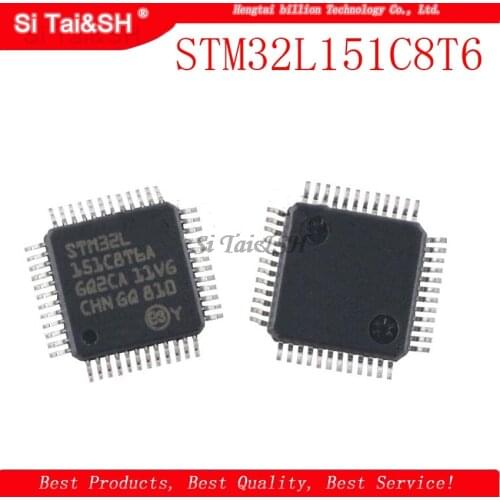 1pcs/lot STM32L151C8T6TR STM32L151C8T6 STM32L151 STM32L 151C8T6 TQFP-48