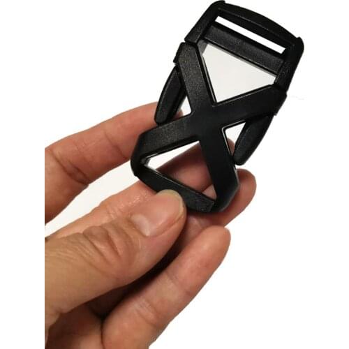 20pcs / lot 25mm POM cross thickened webbing separation buckle outdoor sports bag student bag luggage travel buckle accessories