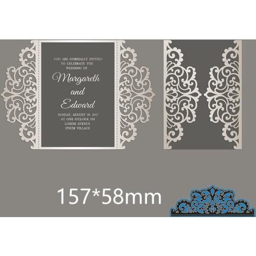 MT Craft Lace Card Metal Cutting Dies Stencils Scrapbooking Photo Album Decorative Embossing Paper Cards Making Crafts Die Cut