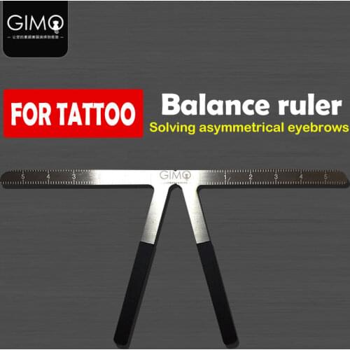 Microblading Eyebrow Tattoo Stencil Ruler Shaper Template Definition Permanent Makeup NO BOX Special offer