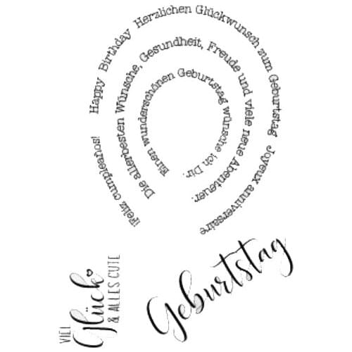 German Transparent Clear Stamp/Seal for DIY scrapbooking/photo album Decorative clear stamp A0326