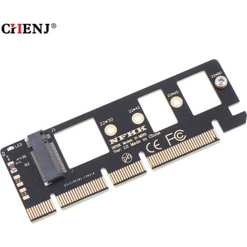 NGFF M Key M.2 NVME AHCI SSD To PCI-E PCI Express 3.0 16x X4 Adapter Riser Card Converter For XP941 SM951 PM951 A110 SSD
