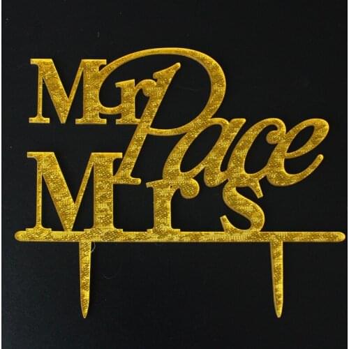 Custom Mr Mrs Cake Wedding Topper Glitter Cake Topper Engagement Anniversary Party Cake Stand