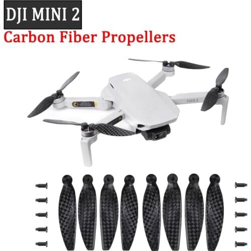 Sunnylife 8pcs MINI2 Carbon Fiber Propellers Lightweight 4726F Low Noise Propellers For Mavic Mini 2 Accessories