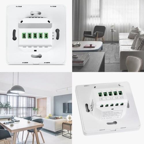 WiFi Smart Switch Home Light Switch Push Button APP Remote Control