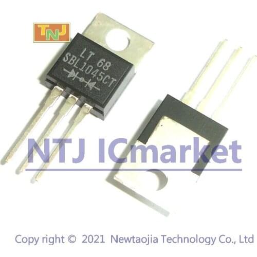 10 PCS SBL1045CT TO-220 SBL1045 Schottky Barrier Rectifiers Diodes