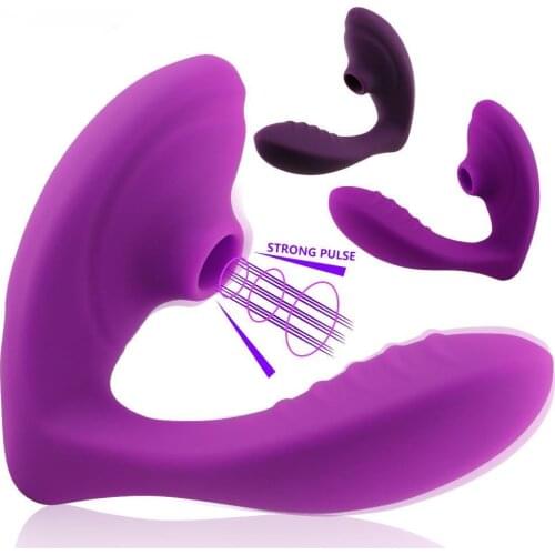 10 Speeds Nipple Vagina Sucker Vibrator Oral Sex Suction Clitoris Stimulation Female Masturbation Erotic Women Sex Toys