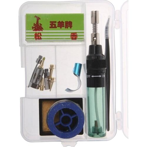 11 Pcs MT-100 Tool Cordless Butane Gas Soldering Iron Gun Blow Torch Welding Pen