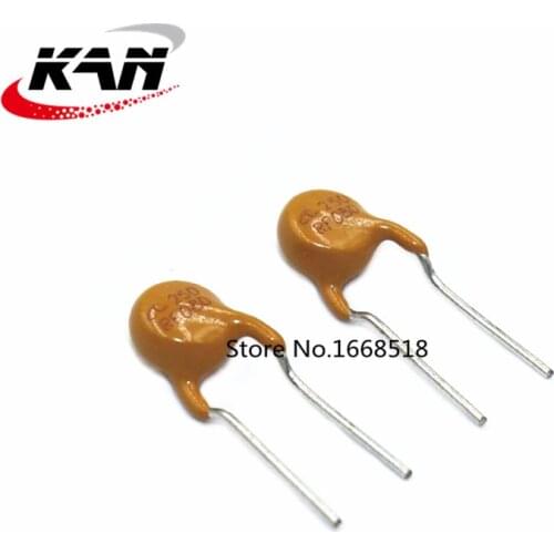 20PCS 250V 0.08A 80mA PPTC Resettable Fuse TRF250-080 Pitch 5mm