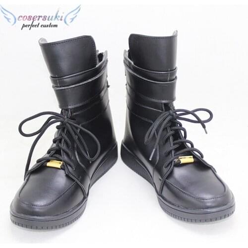 Division Rap Battle Evil Monk Kuko Harai Cosplay Shoes Boots Professional Handmade ! Perfect Custom for You