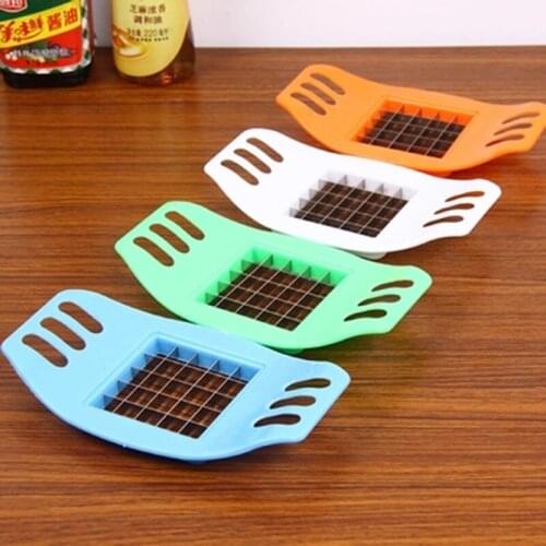 French Fry Fries Potato Cutter Vegetable Slicer Maker Chopper Creative Potato Chipper Multifunction Cooking Tool Bar