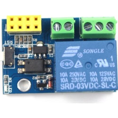 Elecrow Newest V4.0 Version ESP8266 ESP-01 ESP-01S Relay Module Remote Switch Phone APP DIY Kit Support ESP01 ESP01S WiFi Module