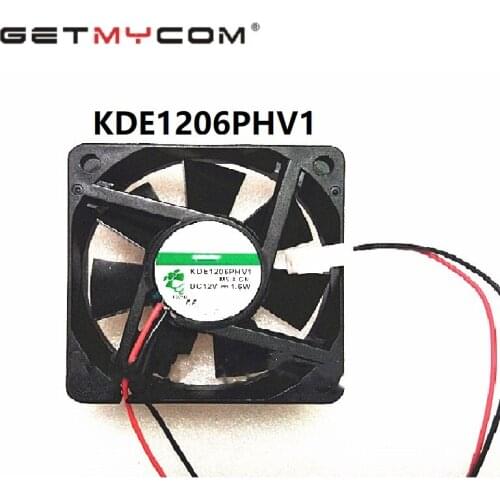 Getmycom Original For SUNON KDE1206PHV1 DC 12V 1.8W connector Server Square fan 60x60x15mm radiation fan wholesale