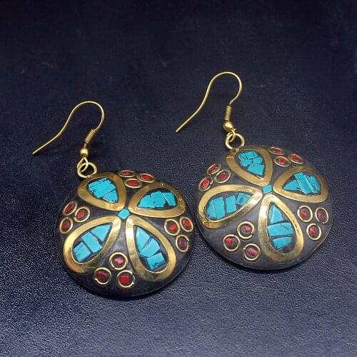 H Women's Gold Earrings