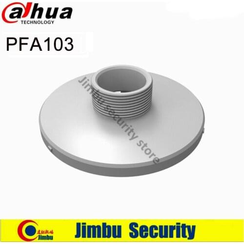 Dahua Bracket for IP Camera Hanging Mount Adapter PFA103 CCTV Camera Material Aluminum Neat & Integrated design Pipe Thread