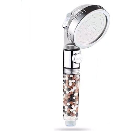 New Multifunctional Hand-held Filter Spa Shower Nozzle Pressurized Filter Shower Head Bathroom Water Saving Spray Nozzle