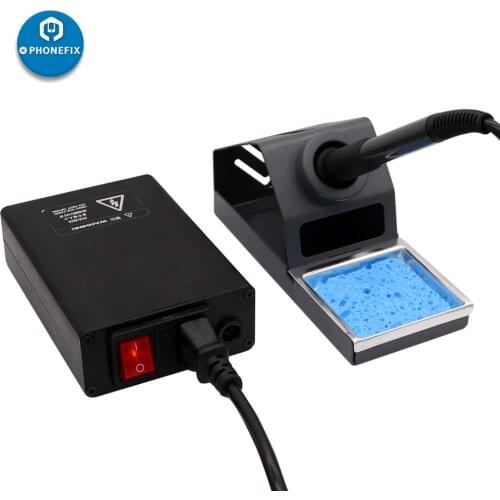 110V 220V PHONEFIX T12 soldering station Portable T12-D Digital Soldering Iron Constant Temperature Lead-Free Soldering Station