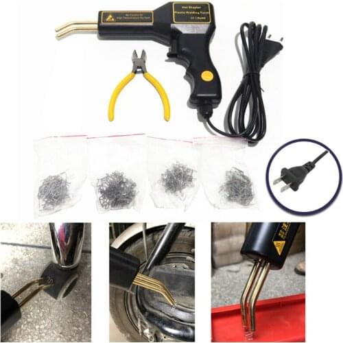 Plastics Welder Car Repairing Gun 50W Hot Stapler 4 Types Hot Wave Fenders