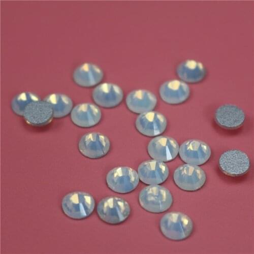 Swarovsky Crystal AB gold 3D Non HotFix FlatBack Nail Art Rhinestones Decorations Shoes And Dancing Decoration