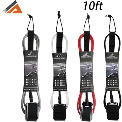 Sell High Quality 10 inch TPU Surfboard Leash Foot Rope For Surfing Leash Surfboard