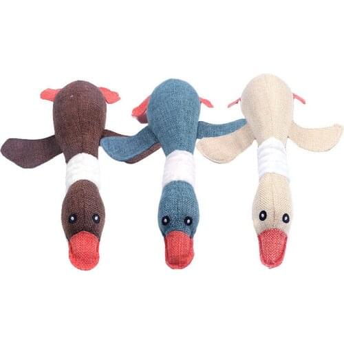 Cute Dog Chew Toy Pet Puppy Squeaky Toy Wolf Toy Fill Buzzing Animal Plush Rabbit Tweet Training Squirrel Dog Pet Supplies