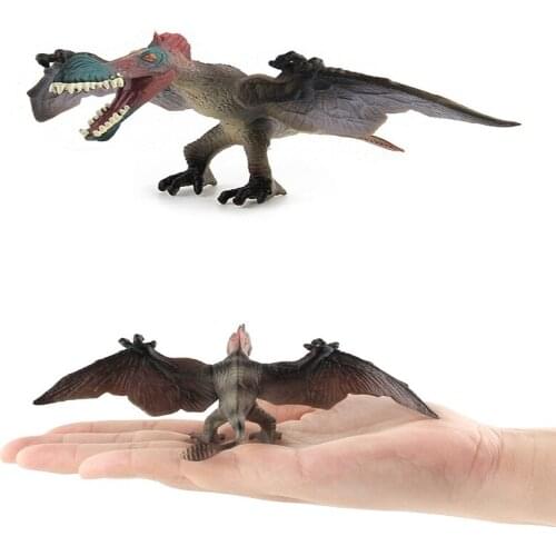 1PC 13cm Pterosauria Bird Pterosaur Models Animals Figures Action Educational Toys For Children Dinosaur Figures