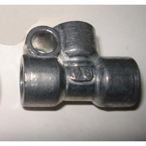 1/8" BSP Female Thread 3 Port Aluminum Lube Oil Piston Distributor Value Manifold Block for Centralized Lubrication System