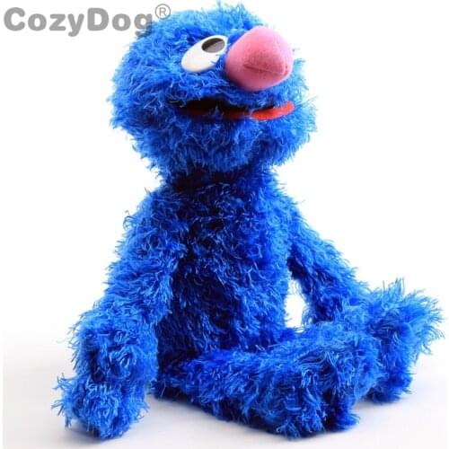 36cm Sesame Street Grover Plush Toys Doll Peluche Stuffed Animals Toys Big Size Pillow Soft Sleeping toys Women Kids Baby Gift