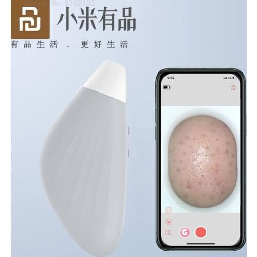 Youpin Electric Visual Blackhead Remover Pore Acne Cleaner Pimple Removal Vacuum Suction Skin Care Beauty Clean Facial Skin Tool