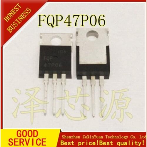 FQP47P06 TO-220 10PCS/LOT
