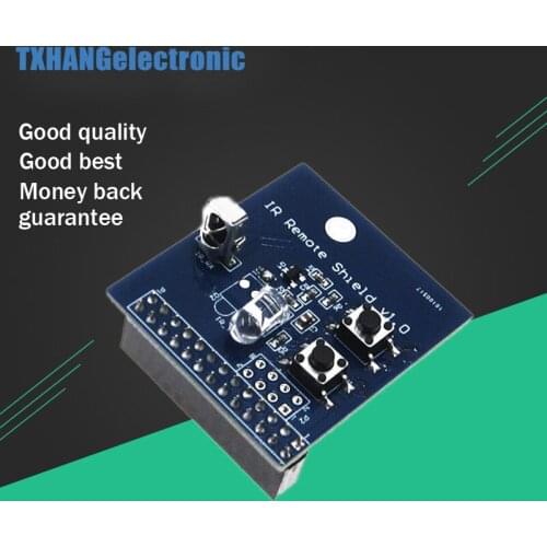 38KHz IR Infrared Control Expansion Board Transceiver Receiver Transmitter Shield DIY Double IR Emitter For diy electronics