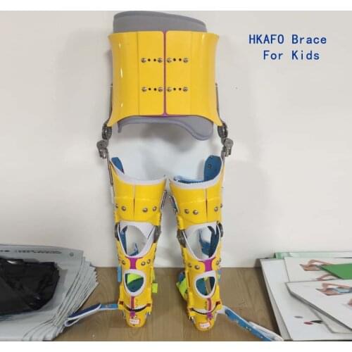 HKAFO Brace For Kids Customized KAFO Orthosis Children Support Hip Knee Ankle Foot Orthostic
