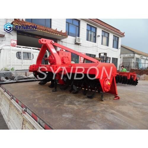 SYNBON farm machinery agricultural rotavator cultivator rotary tiller duty tractor 3 point pto rotavator rotary tiller gearbox