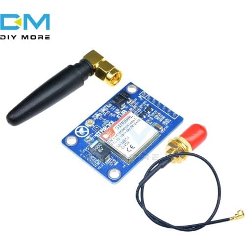 SIM800L V2.0 5V Wireless GSM GPRS Module Quad-Band W/ Antenna Cable Cap M105 Board TTL Level Serial Interface Bluetooth