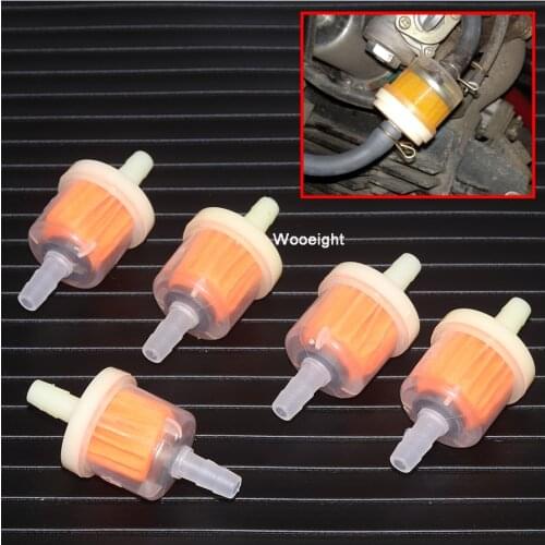 Wooeight 5Pcs Universal Motorcycle Bicycle Oil Cup Gasoline Filter Cup Filter Cartridge Magnetized Oil Cup With Magnet