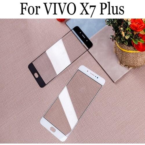 Replacement Parts For VIVO X7 Plus Touch Screen Outer LCD Front Panel Screen Glass Lens Cover VIVOX7Plus Without Flex Cable