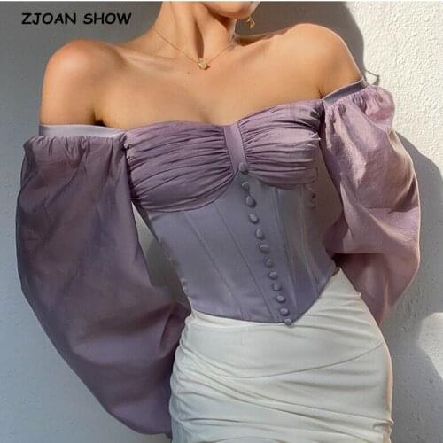 Блузки с открытыми плечами ZJOAN SHOW China At AliExpress