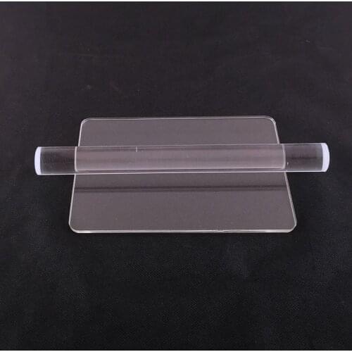 1set/2pcs Acrylic Rolling Pin Rod Clay Dough Roller Sculpey Polymer Clay Sculpture Tools Art Craft Accessory Baking Cake Tools