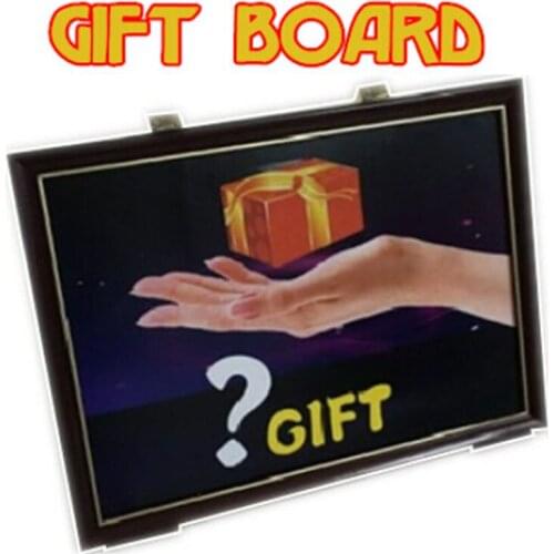 4D Gift Board Trick Gift From Empty Frame Magic Tricks Magician Appearing Magie Stage accessories Gimmick Comedy Illusion
