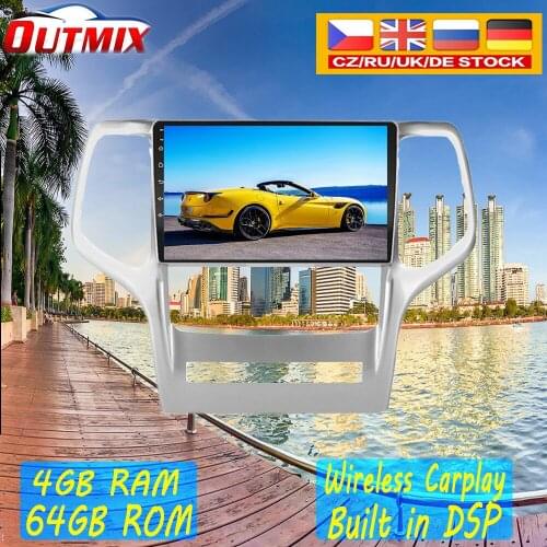 Android 10.0 GPS Navigation For Jeep Grand Cherokee WK2 2010 2011 2012 2013 Car DVD Auto Radio Stereo Multimedia Player HeadUnit